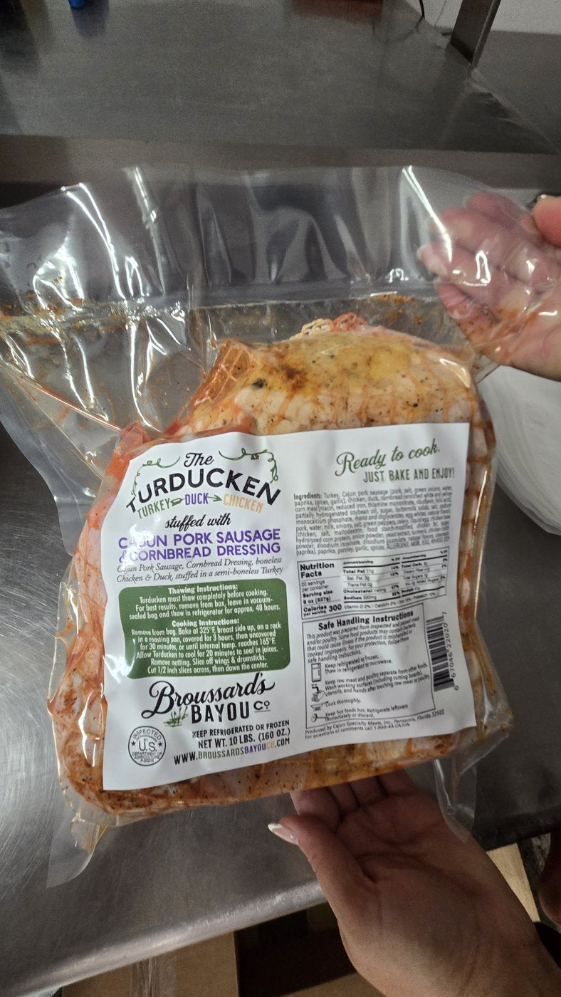 Seasonal Turducken (10 lb)